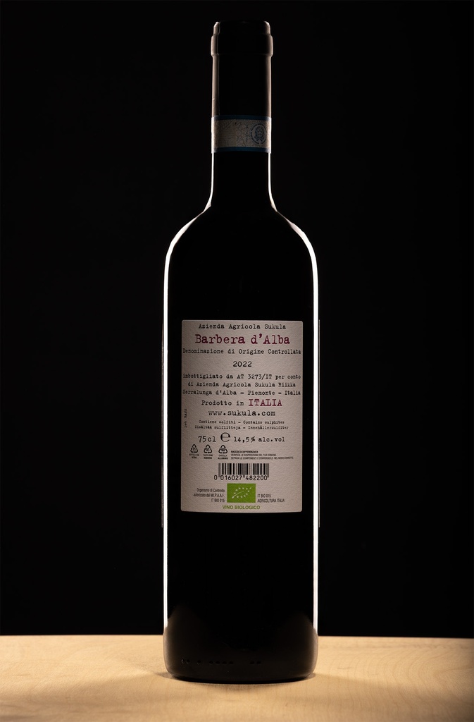 2019 Sukula Barbera d'Alba Superiore Meriame