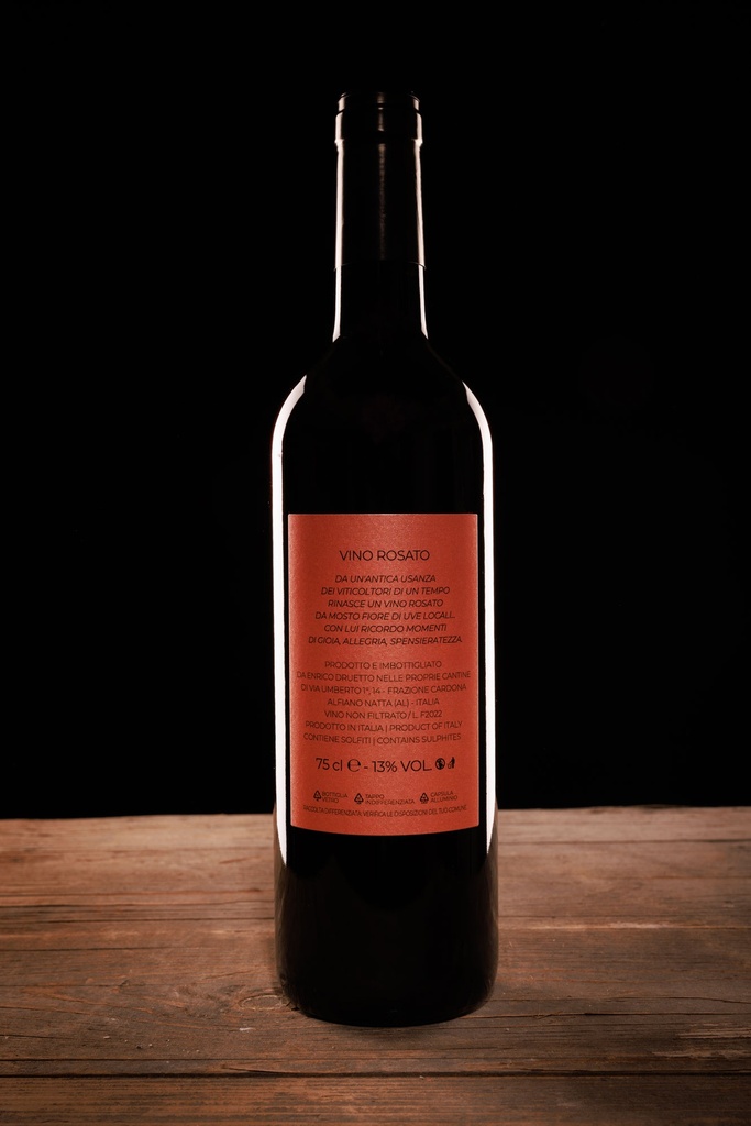 Enrico Druetto Vino Rosato Mosto Fiore 2023