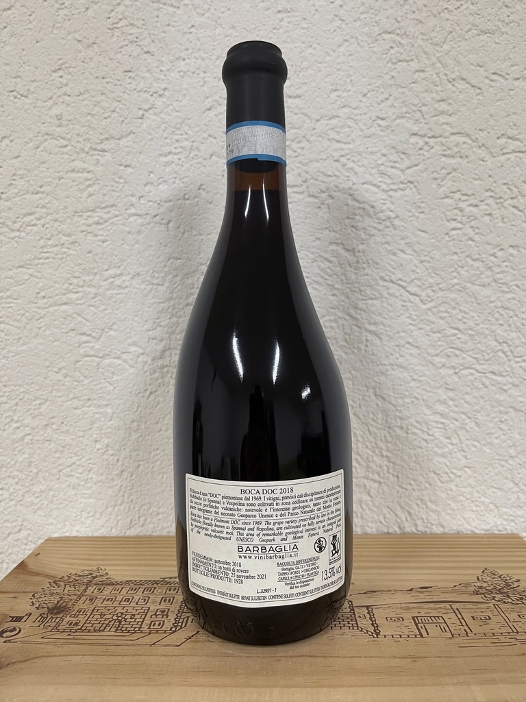 2018 Barbaglia Boca