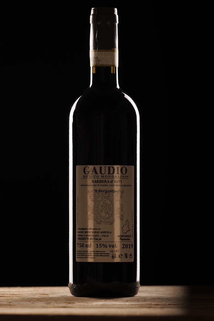 2019 Gaudio Barbera d'Asti Superiore Il Bergantino