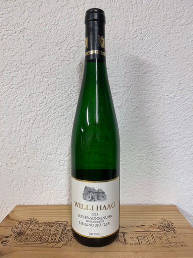 Weingut Willi Haag Brauneberger Juffer Sonnenuhr Riesling Spätlese 2023